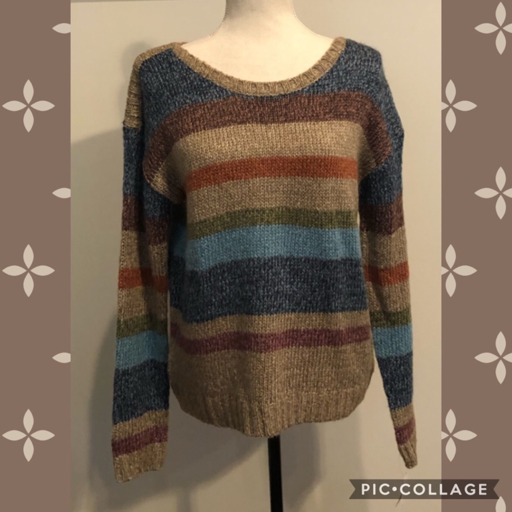 Liz Claiborne NWT Striped Sweater
